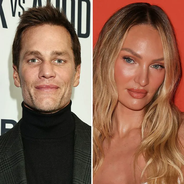 "Tom Brady and Candice Swanepoel together"