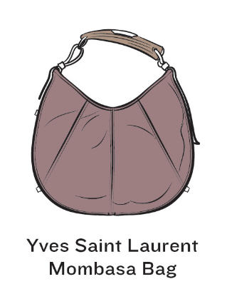 L.A. Times YSL Mombassa Bag