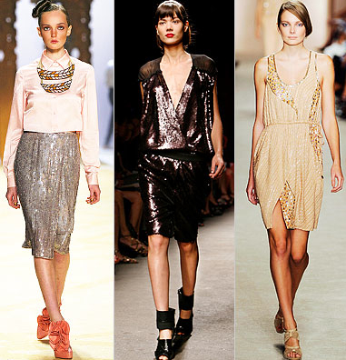 Sequin Tops | Sequin Dresses | Fall Trends 2010