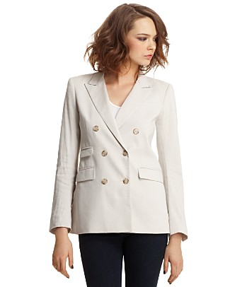 Wear Now And Later: A White Boyfriend Blazer For Evening Chicer Than A ...