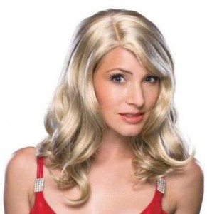 Rachel Zoe Halloween Costume - Long Blond Wavy Wig