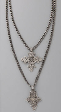 ethiopian cross necklace